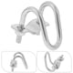 thumbnail image 4 of 6 abrazaderas de tubo verticales con perno en U, hebilla de tubo, fijador de conector de tubo de acero para invernaderos, toldos, vallas y andamios, 4 of 7