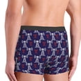 thumbnail image 3 of KLL Cell Tower Men's Cotton Boxer Briefs Underwear-Small, 3 of 8