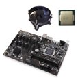 thumbnail image 3 of Sidaley Placa base de computadora de velocidad rápida DDR4 LGA1151 placa de minería 4 pines 24 pines puerto de alimentación piezas de actualización Kits de mantenimiento de impresoras No.06, 3 of 6