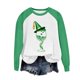 thumbnail image 5 of Xuyuer St. Patrick's Day Sweatshirt for Women Irish Shamrock Pullover Shirts Tops Raglan Sleeve Lucky Leaf Clover Shirt, 5 of 5