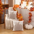 thumbnail image 2 of Thanksgiving Pillow Covers 17.72 Patterns Sofa Bedroom Decorative, 2 of 6