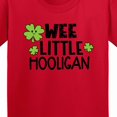 thumbnail image 4 of Inktastic St. Patrick's Day Wee Little Hooligan with Clovers Youth T-Shirt, 4 of 5