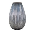 thumbnail image 1 of IMAX 64497 Robinson Grand Vase en Métal&44; Bleu, 1 of 1