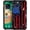 Brushes American Flag, variant on Compatible with iPhone 15 Case,Baseball American Flag Soft TPU Bumper Shockproof Tempered Glass Back Cover Phone Case for iPhone 15