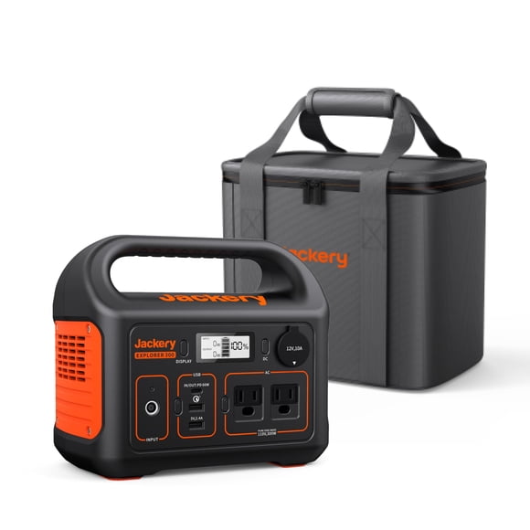 Central eléctrica portátil Jackery Explorer 300 293Wh negra