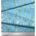 thumbnail image 3 of Soimoi Cotton Cambric Fabric Cactus Tree Fabric Prints by Yard 56 Inch Wide, 3 of 3