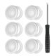 thumbnail image 1 of 6 Pcs Dispensing Valves Replacement Valves with Screwdriver Silicone Valve No Leak Compatible with Gatorade Gx Water Bottle, 1 of 5