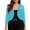 Blue, variant on OGLCCG Women's Long Sleeve Sequin Shrug Bolero Jacket Open Front Sparkly Cardigan Shiny Bling Dressy Casual Holiday Party Outfits