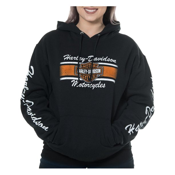 Harley-Davidson - Harley-Davidson Women's Iconic B&S Pullover Hooded 
