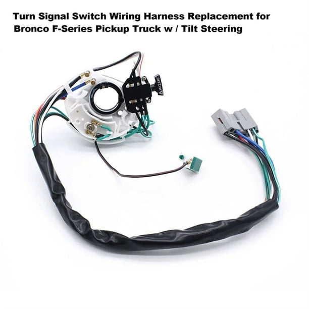 Turn Signal Switch Harness For Ford Bronco F150 F250 F350 8791 with