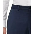 thumbnail image 6 of Armani Mens Modern Fit Woven Birdseye Dress Pants Slacks, Blue, 30W x 31L, 6 of 6