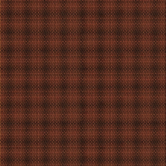 Ahgly Company Indoor Square Patterned Mahogany Brown Area Rugs, 7' Square