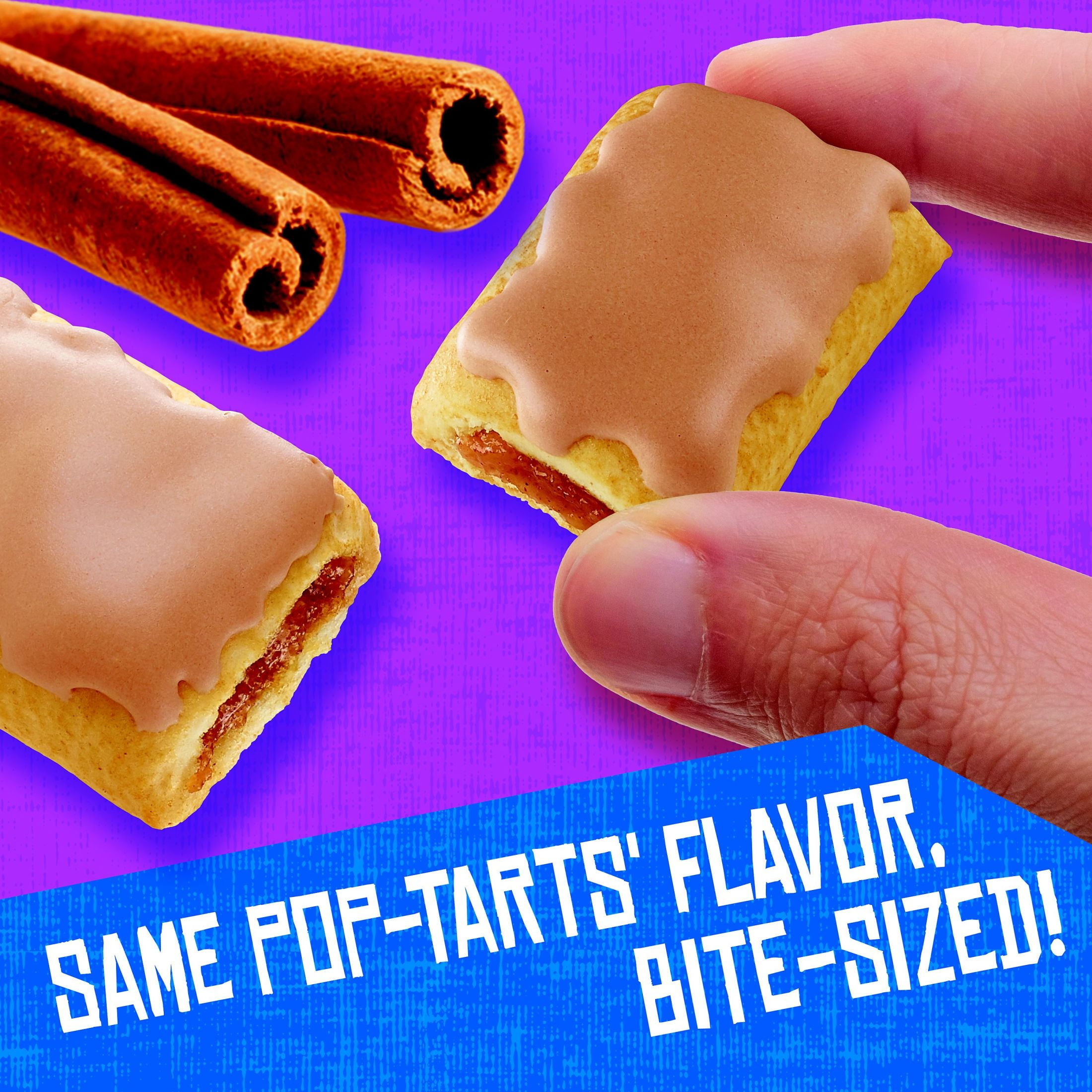 Pop-Tarts Frosted Brown Sugar Cinnamon Baked Pastry Bites, Kids Snacks, Shelf-Stable, 14.1 oz (10 Count)