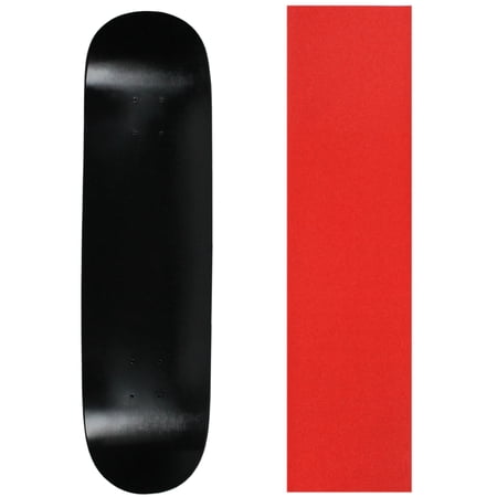Skateboard Deck Blank Dipped Black 7.5  Red Grip price history on PriceWatchPro