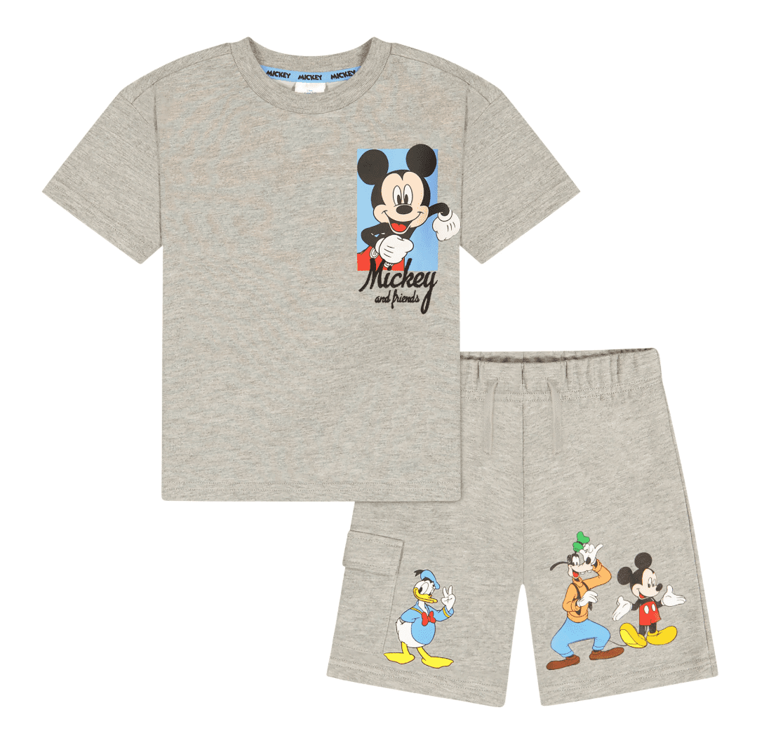 Mickey & Friends Heather Grey