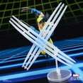 thumbnail image 3 of Marvel Legends Series Gamerverse Wolverine vs Marvel's Silver Samurai, Retro Video Game -Inspired Collectible 6-Inch Action Figures, 3 of 5