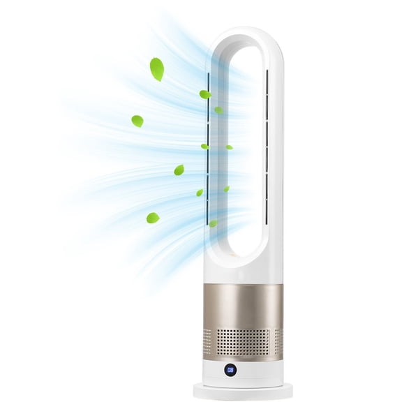 Tower Fan 26" Oscillating, 9H Timer, High Velocity 16ft/s, Remote Control, 8 Speed Levels, All-Season Use for Bedroom, Living Room, Office