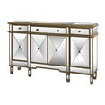 thumbnail image 2 of Powell Mirrored 3 Drawer & 4 Door Console, 2 of 2