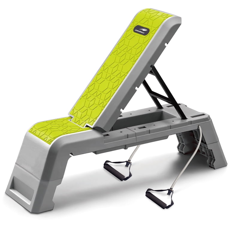 Leikefitness Aerobic Deck, Adjustable Dumbbell Bench, Home Gym