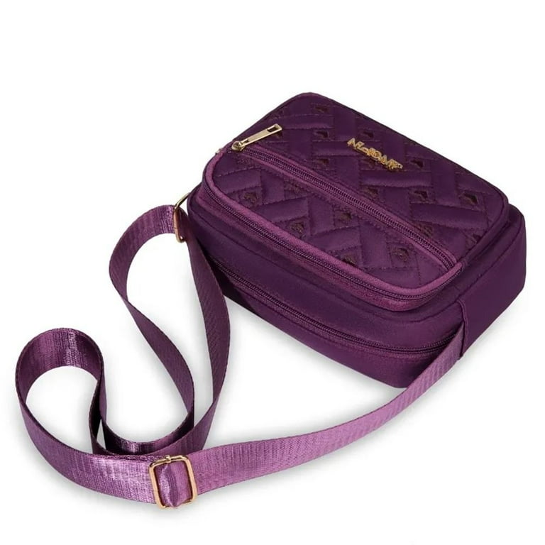 Fashion Women Comfortable Embroidery Messenger Bag Zipper