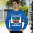 thumbnail image 3 of Christmas Sweatshirt, I Just Want to Go Camping Christmas Sweatshirt, Funny Holiday RV Ugly Sweater, Campfire & Camper Crewneck for Adventurers & Campers, 3 of 5