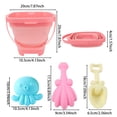 thumbnail image 2 of YWIYIUD 1 Set Practical Summer Beach Toys with SandBucket and Cute Model for Beach Outdoor Activities Portable and Durable Beach Toys Suitable for Teens Birthday PartyFavor Gifts, 2 of 6