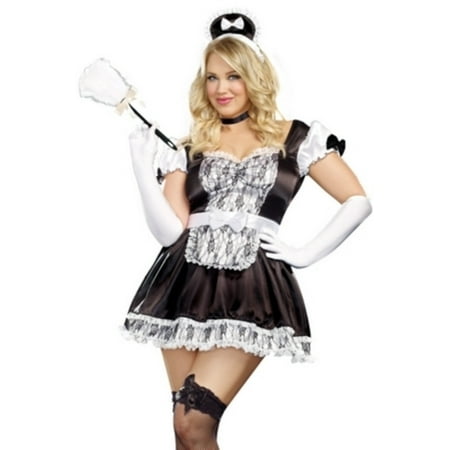 Queen Maid For You Costume Dreamgirl A9507X Black/White