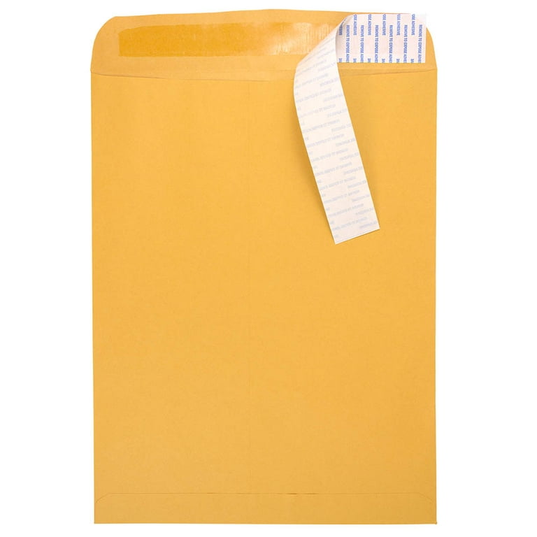 JAM Paper Open End Catalog Envelopes w/Peel and Seal Closure 12