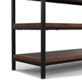 thumbnail image 6 of Simpli Home Simpli Home Simpli Home Skyler 60 inch Wide Solid Mango Wood Industrial TV Stand in Dark Cognac Brown For TVs up to 65 inches, 6 of 8