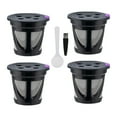 thumbnail image 3 of 4 Pieces Reusable Refillable Coffee for Accessories Coffee Maker Parts, 3 of 9