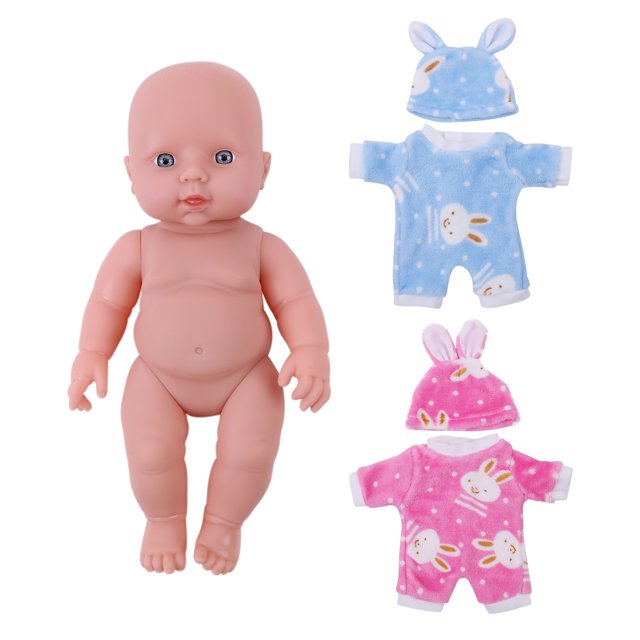 Muñeca realista de 12 pulgadas para niños juguete suave que parece Ehuebsd Real para recién nacidos con 2 prendas regalo para el Día de los niños