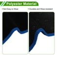 thumbnail image 5 of Unique Bargains Dash Cover for Chevrolet Silverado 2007-2013 No Hud Dashboard Cover Car Interior Anti-Slip/Anti Dust Polyester Black with Blue Edge 1 pcs, 5 of 7