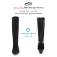 thumbnail image 3 of Comfy Moda Chaussures de Neige d'Hiver pour Femmes en Cuir, 3 of 7