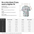 thumbnail image 5 of Gukieu Cute Panda Bear Print Men's Short-sleeved Shirts, Button-down Pocket Shirts, T-shirts, Beach Vacation Travel Summer Clothing-Medium, 5 of 5