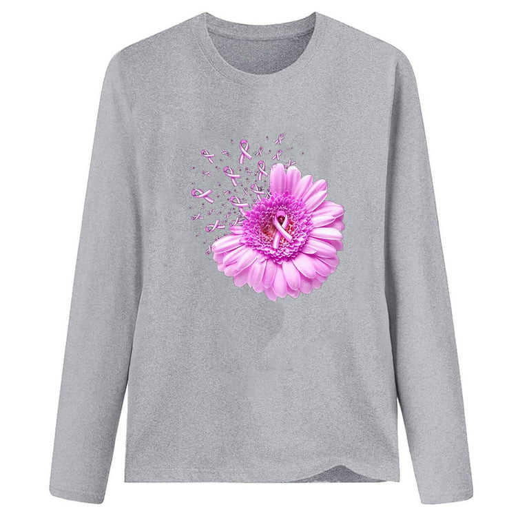 Brnmxoke 2023 Breast Cancer Awareness Gifts for Women Sweatshirt