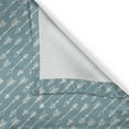 thumbnail image 5 of Ambesonne Arrow Grommet Curtain, Vintage Design Aztec, 50" x 72", Turquoise Beige, 5 of 6