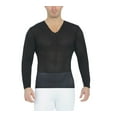 thumbnail image 2 of Insta Slim Power Mesh Compression Long Sleeve V-Neck 180VLS001, 2 of 12