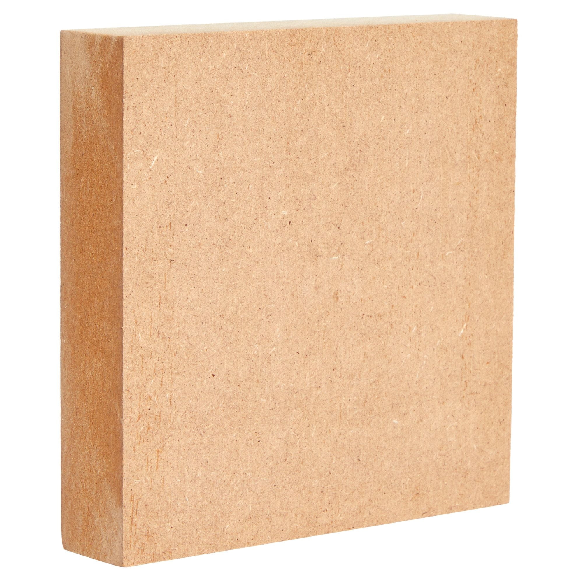 FSWCCK Unfinished Blank Square Wood Pieces, 5 Pack 6mm 1/4 x 12