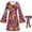 R122-Red, variant on RMGVDSD Summer Dresses For Women 70S Dress Disco Outfits 60S Party Outfit Vintage Dress For Carnival Party Dress Women Sundresses Women Dress Clothes