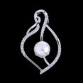 thumbnail image 3 of Collar de Joyería Colgante Yuyangstore Cristal Perla Boda, 3 of 8