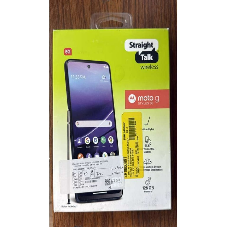 Motorola Moto G Stylus 2023, Unlocked, 128GB, Midnight Blue, 4G