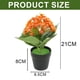 thumbnail image 2 of Bonsái de hortensia de primavera de bienvenida, flor de seda, simulación de planta verde, decoración de interiores, planta artificial, 2 of 5