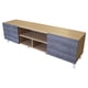 thumbnail image 2 of Mueble para TV de 80' Hogare Roble Gris Centro de entretenimiento minimalista, 2 of 11