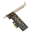 thumbnail image 2 of Adaptador Nvme M.2 PCIe, resistente duradero M.2 Adaptador PCIe PCIe X1 Ancho de Banda para Escritorio, 2 of 7