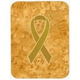 thumbnail image 2 of Caroline's Treasures Yellow Ribbon for Sarcoma, Bone or Bladder Cancer Awareness Glass Cutting Board Large Size, 2 of 7