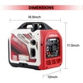 thumbnail image 2 of Maxpeedingrods Portable Super Quiet Dual Fuel Inverter Generator 4KW For Camping RV Travel, 2 of 7
