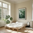 thumbnail image 4 of Japanese Coastal Wall Art Forest Print Sage Green Wabi Sabi Painting japandi Art chinoiserie poster - Japan Painting Scenic Landscape Nature Coastal Mountain Black Framed Wall Art Print 16 x 24 inches, 4 of 7