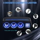 thumbnail image 1 of Adaptador de encendedor de cigarrillos de carga rápida 80w 12v / 24v DC Cargador de coche con 3 enchufes ZefeiWu 1327534191790, 1 of 1