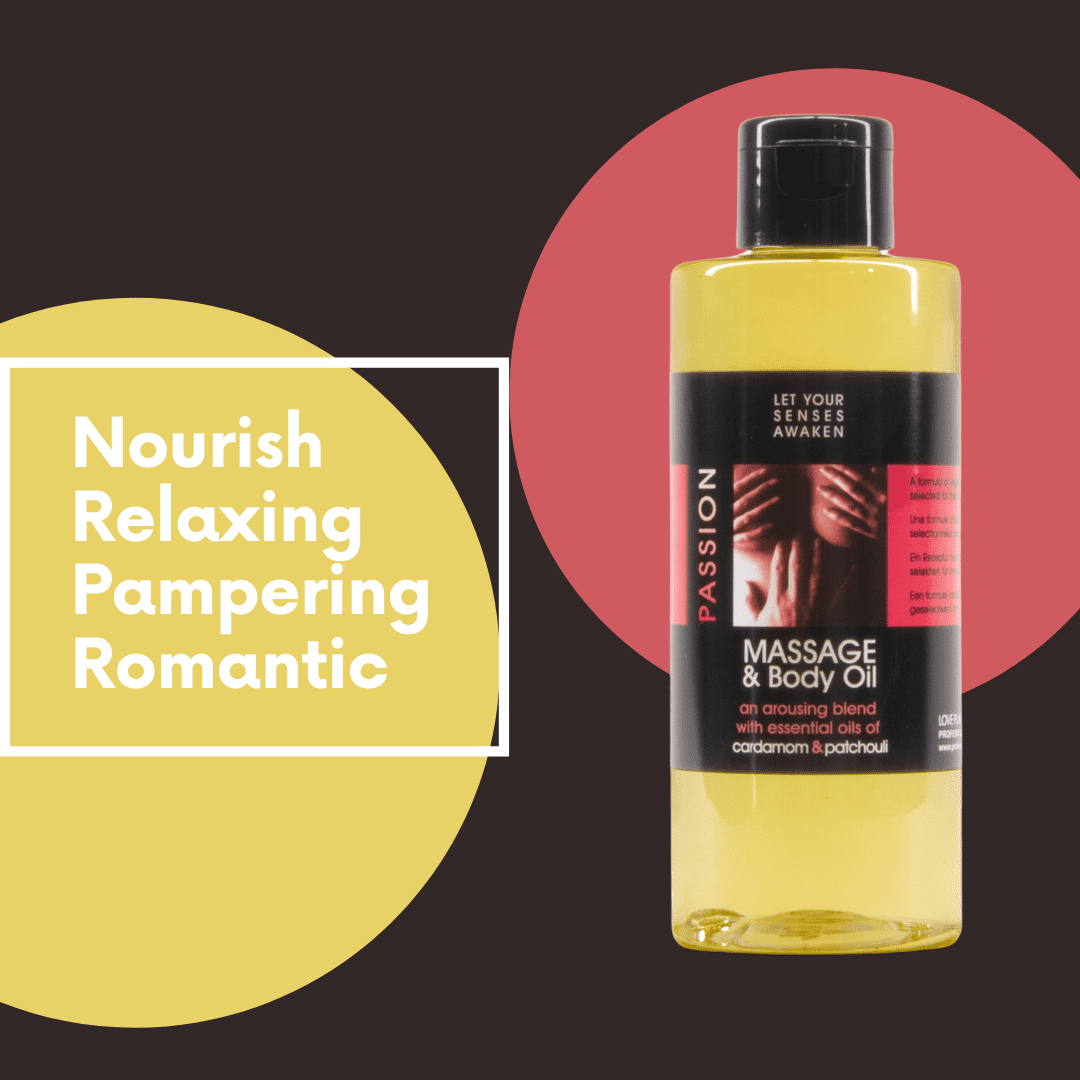 Buy LOVE PLAY Passion Massage & Body Oil for Couples, Massage Oil Blend