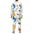 thumbnail image 5 of Kll Dinosaur Sleepwear Mens Flannel Pajamas,Long Cotton Pj Set, 5 of 9